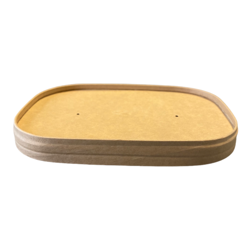 Kraft PE lid for kraft meal container