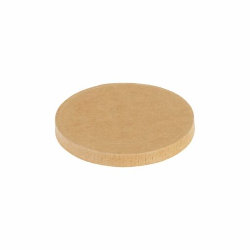 Kraft PLA lid 75mm Ø for food container 90 ml
