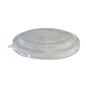 PET lid for kraft PLA bowl 500 750 1000 ml