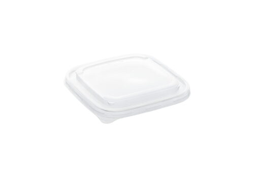 PP lid for 500, 750 and 1000 ml square salad bowl