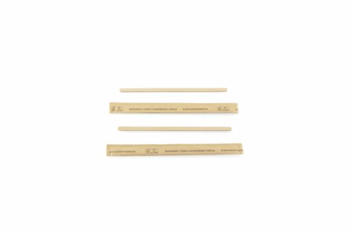 Wood stirrer 140 mm (FSC®) packed per piece