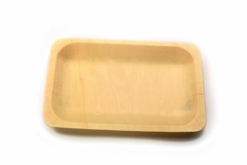 Wooden dish rectangular (FSC®) 200 x 120 mm