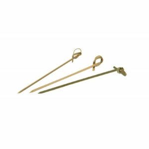 Bamboo button pick 120mm