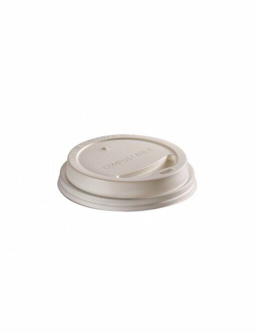 CPLA lid white 62mm Ø for 1dl cup