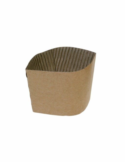 Kraft sleeve for 3dl cup