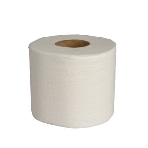 Toiletpapier EU Ecolabel 100% cellulose, 2 laags 9,5 cm x 44 mtr