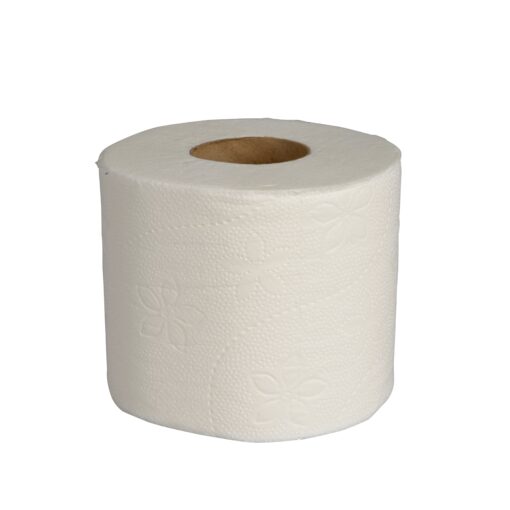Toilet paper EU Ecolabel 100% cellulose, 2 layers 9.5 cm x 44 mtr