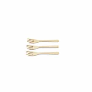Mini fork with cutting edge bamboo 98mm