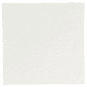 Servet wit 20x20cm ¼ vouw double point