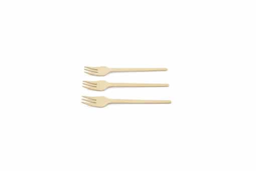 Fork with cutting edge bamboo 170 mm