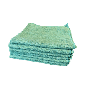 Microfibre cloth washable green 40×40 cm