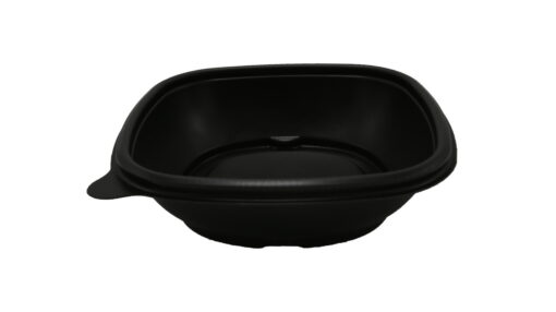 Reusable square bowl 500 ml, with lid