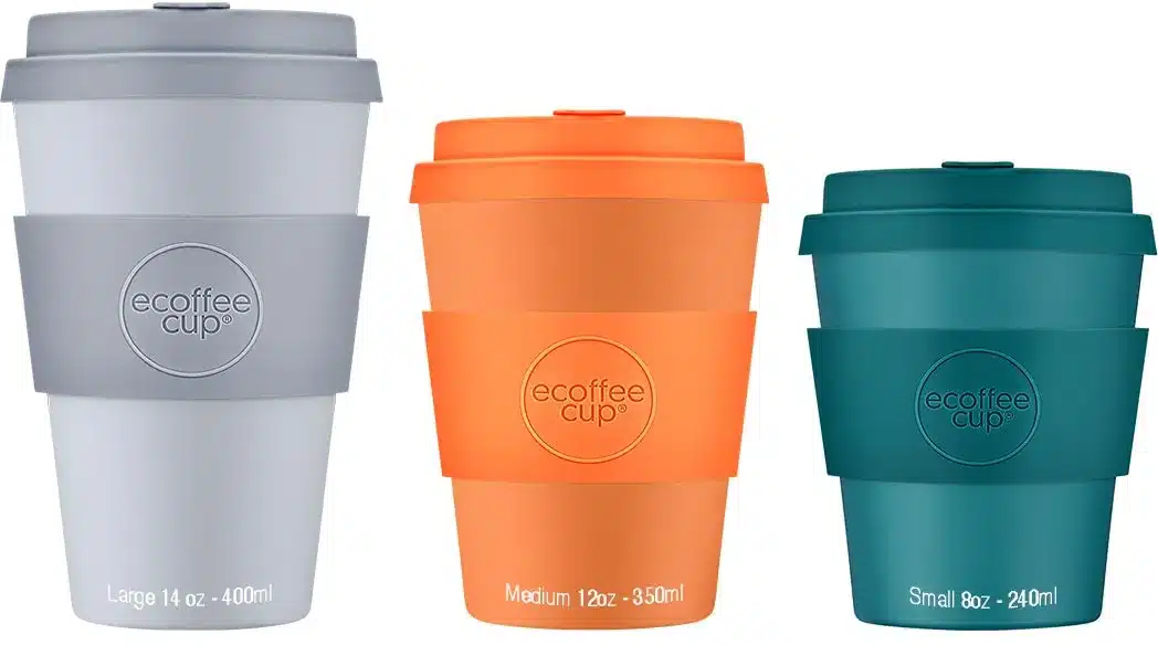 Ecocoffee cup 3 formaten