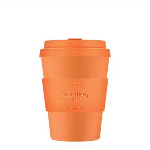 Reusable coffee mug 'Alhambra' 12 oz 360 ml with lid and sleeve