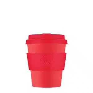 Reusable coffee mug 'Meridian Gate' 8 oz 240 ml with lid and sleeve