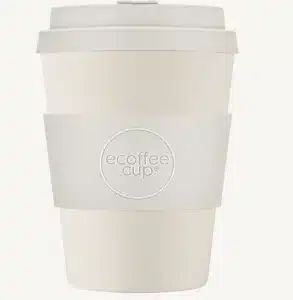 Herbruikbare koffiebeker 'Waicara' 12 oz 360 ml met deksel en sleeve