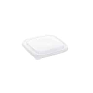 rPET lid for kraft PE square container 750 1000 1200 1400 ml (Set 2)