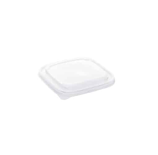 rPET lid for kraft PE square container 750 1000 1200 1400 ml (Set 2)