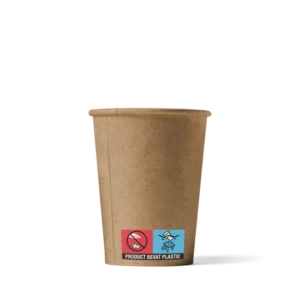 Kraft PE coffee mug 8oz 240ml SUP