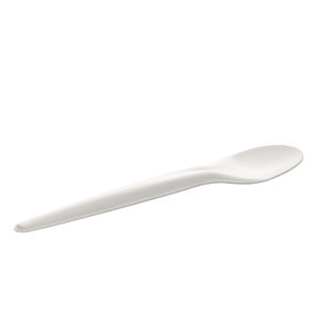 White paper spoon 17 cm