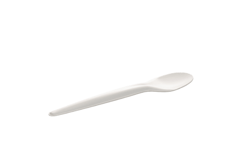White paper spoon 17 cm