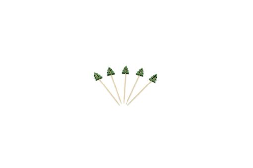 Cueilleur bambou sapin de Noël vert 100 mm