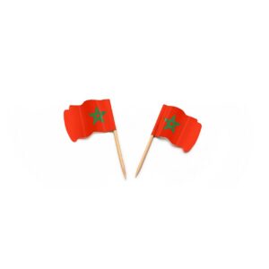 Flagpole Morocco flapping (FSC®)