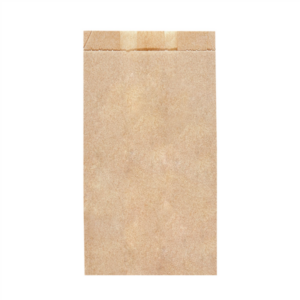Bread bag kraft paper 12+5x22 cm