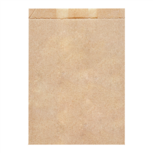 Bread bag kraft paper 19+8x26 cm