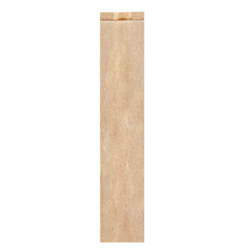 Sac à pain en papier kraft 9+3.5x46 cm