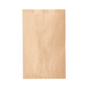 Grill zakje vetvrij papier kraft 14+7x22 cm